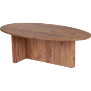 Salontafel met ovale blad L125 cm - ANNA