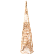 Micro LED cone d23h90 cm naturel/warm wit