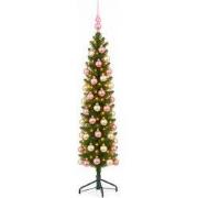 Pencil Candle dia. 50 cm groen vanaf 150 cm hoog kunstkerstboom opgema...