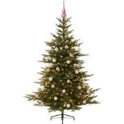 Grandis Fir groen vanaf 150 cm hoog kunstkerstboom opgemaakt met piek,...