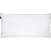 TEIDE - Hoofdkussen 3 vakken - Wit - 40 x 80 cm - Laag - Eendenveren