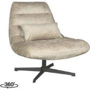 LABEL51 Fauteuil Nox - Beige - Elegance - 62 x 77cm