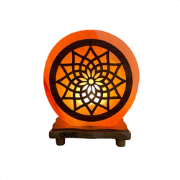 Dimbare Himalaya zoutlamp Omara - 3-4 KG