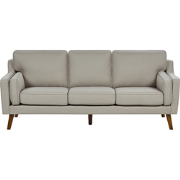 LOKKA - Driezitsbank - Beige - Polyester