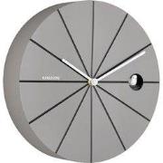 Wandklok Destacado Cuckoo - Grijs - 28x28x28cm