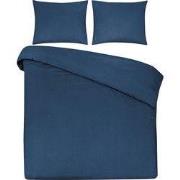 DoubleDry Dekbedovertrek 100% Natuurlijk Katoen - Lits Jumeaux 240x200...