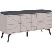 Schoenenkast met 4 deuren H55 cm - DUNE BENCH