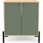 Wastafelonderkast met 2 deuren L69,2 cm - ELISA