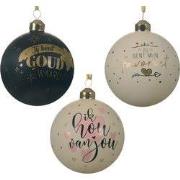 kerstbal glas d10 cm multi a3 kerst