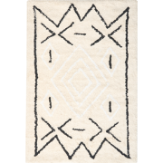 UNTLA - Badmat - Lichtbeige - 60 x 90 cm - Katoen