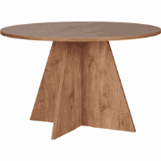 Eettafel met ronde blad D120 cm - ARIA