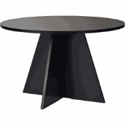 Eettafel met ronde blad D120 cm - ARIA