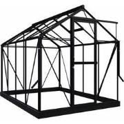 Tuinkas Mary II Full Options zwart 3 mm veiligheidsglas