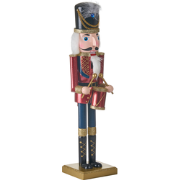HOGSJON - Decoratief figuur - Rood - Dennenhout