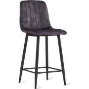 Barkruk Jax - Velvet Antraciet