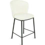 Barkruk Loa - Bouclé Ivoor