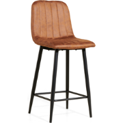 Barkruk Jax - Microleder Cognac