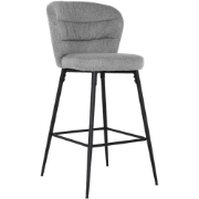 Barkruk Peter - Stof Grijs