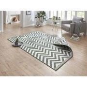 Binnen & Buitenkleed Omkeerbaar - Palma Groen/Crème - 80 X 350 CM