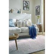 Laagpolig Vloerkleed Check Blue - Abstract - Blauw - 160 x 230 cm