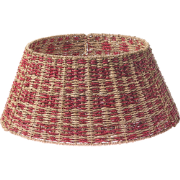 NEIGE - Kerstboomrok - Naturel/Rood - ? 60 cm - Zeegras