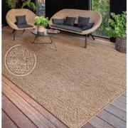 Binnen en Buitenkleed - Aamber - Naturel / Beige - 80x150 cm