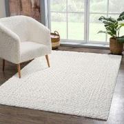 Vloerkleed Focus Uni - Hoogpolig - Fluffy  - Scandinavisch - Creme- 16...