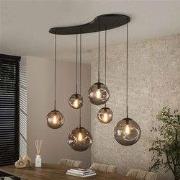 Hoyz Collection - Hanglamp Stellar Black 6-lichts - Artic Zwart