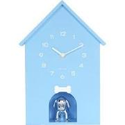Karlsson - Wandklok Dog House - Zachtblauw