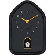 Wandklok Modern Doggy - Zwart - 29.1x20x29.1cm