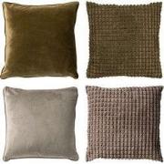 Dutch Decor KUSSENHOES-SET    4-delig - Dual Harmony -  45x45 cm - exc...