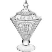 Clayre & Eef Glazen potje Ø 12x19 cm Transparant Glas