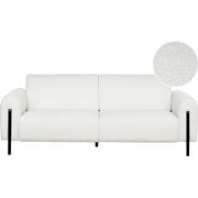 ASKIM - Driezitsbank - Wit - Bouclé