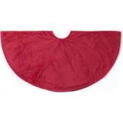 BOOMKLEED FLUWEEL ROOD diameter 120CM