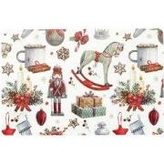 Unique Living - Placemat Lucia - 43,5x28,5cm - Multikleur
