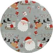 Unique Living - Placemat Present - Ø38cm - Grijs