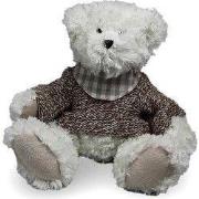 Unique Living - Knuffel Rocco - 22x20x20cm - Wit