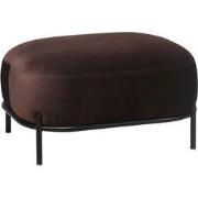 Hocker Bruin Stof - 51x67x37cm - Polly