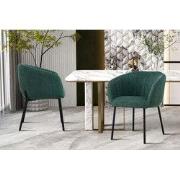 "Chair 'Sevilla' Fabric Green" - 57 x  x 44.0 - Textiel