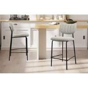 Counterstoel 'Antura' Stof Ote Lisa 453 Lichtgrijs - 53 x  x 43.00