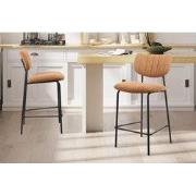 Tellerstoel 'Antura' Stof Ote Lisa 251 Oranje - 53 x  x 43