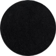 Liam Effen Antraciet vloerkleed - Rond - 120 X 120 CM