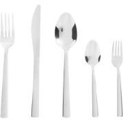 PENNE - Bestekset 60-delig - Zilver - RVS