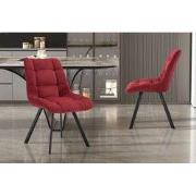 Stoel 'Lizzy' Stof Ote Share 230 Rood - 62 x  x 41