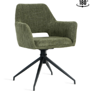 Eetkamerstoel Tess - Stof Groen