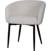 PTMD - Eetkamerstoel Stein - Beige - 62x64.5x77cm