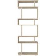 Boekenkast met 6 open niches H165 cm - VEGA