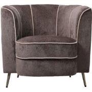 PTMD - Fauteuil John - Grijs - 84x76x76cm