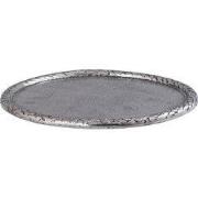 PTMD - Schaal Fahdi - Zilver - 25x25x2.5cm