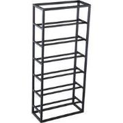 PTMD - Wijnrek Kentyn - Zwart - 35x15x84cm